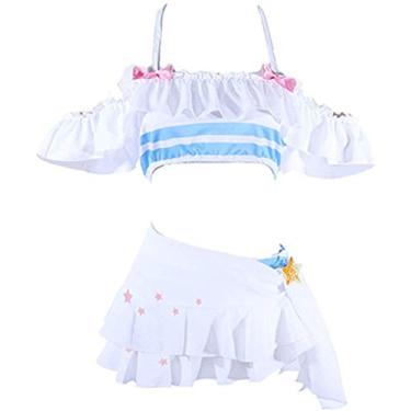 Imagem de Fate Extella Link Astolfo cosplay traje de banho fantasia de Halloween conjunto completo, Tamanho:, Customized