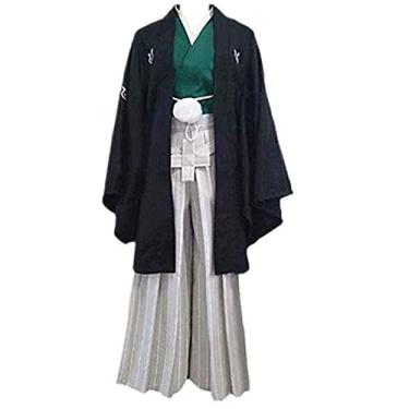 Imagem de Grand Duke My Hero Academia Cosplay Midoriya Izuku Bakugou Katsuki Cosplay Fantasia Quimono Uniforme Fantasia de Halloween, Midoriya Izuku, Male XL