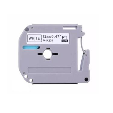 Imagem de Kit 50 Fita Compatível Brother M231 Mk231T 12Mm Pt 80 70 90 - Geral