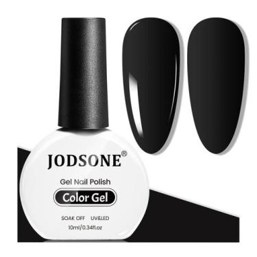 Imagem de Esmalte em Gel JODSONE 10ml - Preto - Soak Off UV/LED