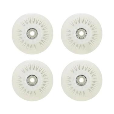 Imagem de Rodas de patins em linha flash 4 unidades 90A rodas de patinação com i