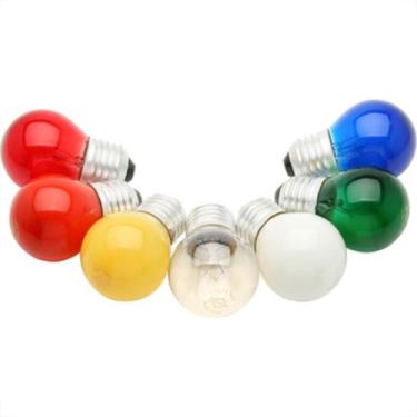 Imagem de Lampada Bolinha Brasfort 15Wx220V Verde - Kit C/25 Unidades, 220V