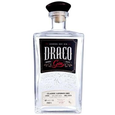 Imagem de Gin Draco Classic London Dry Gin Tônica Drinks Garrafa 750ml