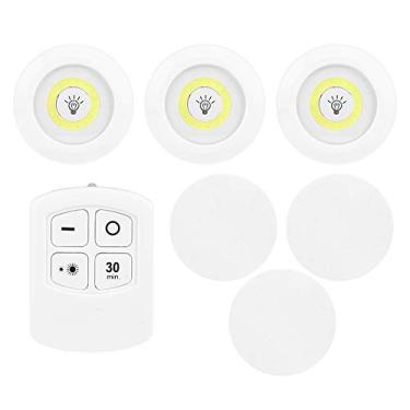 Imagem de Lâmpadas Led Super Brilhantes Lâmpada Cob Com 2 Modos Reguláveis ​​controle Remoto Luz Noturna para Armário de Cozinha