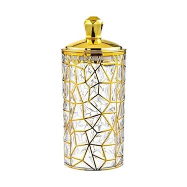 Imagem de Llazsybz Pote Transparente com Tampa para Chá, Macarrão E Salgadinhos de açúcar, Style B, Tamanho real