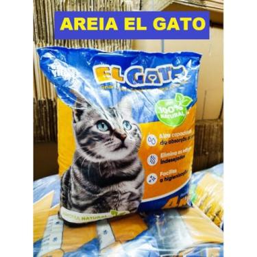 Imagem de Areia Granulada EL GATO Higienica Para Gatos (1 PACOTE 4KG)