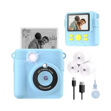 Imagem de Câmera Instantânea Infantil HD Digital Com Vídeo Portátil Brinquedo Pa