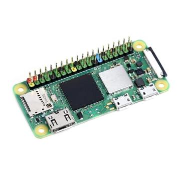 Imagem de UeeKKoo Pi Zero 2 Wh-Pi W Com Conector Pré-Soldado Colorido, Cpu Arm Cortex-A53 Quad-Core De 1 Ghz, Wifi E Bluetooth 4.2 Ble, Cinco Vezes Mais Rápido