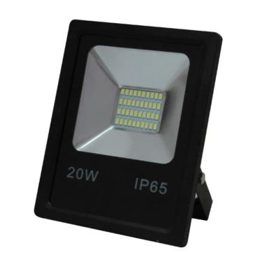 Imagem de Kit 10 Refletor Led 20W Branco Frio Ip66