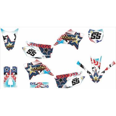 Imagem de Kit Adesivo Moto Cross Trilha Ttr 230 Personalizado Lm149