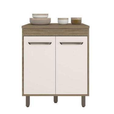 Imagem de Balcão 2 Portas 70cm (Com Tampo) Barcelona - SSX Multicoisas - Poliman