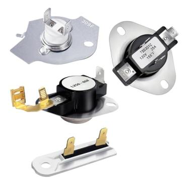 Imagem de Kit de termostato de máquina secadora para Whirlpool 8530040, 8543000, 885450, 885453, 885455, 885456, 885457, 885458 máquina de secar roupa
