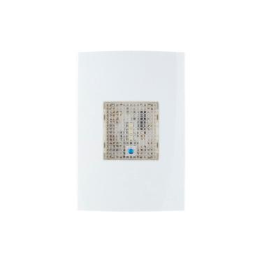 Imagem de Luz de Emergência MarGirius Clean/Sleek 3 LEDs Standard com Placa 4x2 Branco