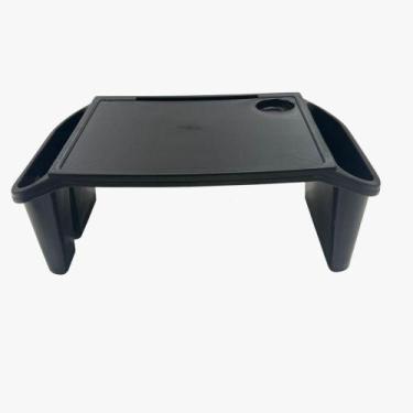 Imagem de Bandeja Mesa Colo Apoio Comer Refeição Cama Suporte Notebook Preto - J