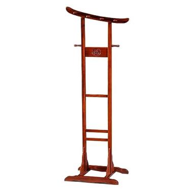 Imagem de Cabide de madeira para cabide de madeira jacarandá novo estilo chinês retrô moderno cabide para bolsa de mão, cabide de casaco