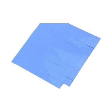 Imagem de 100 Peças De Almofada De Silicone Condutora Térmica 10x10x1mm Para GPU