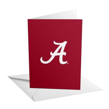 Imagem de Desert Cactus Cartão de felicitações The University of Alabama 12,7 x 17,8 cm Crimson Tide Bama UA Single Folded Cardstock com Envelope Party Celebration (Design C - Aniversário)