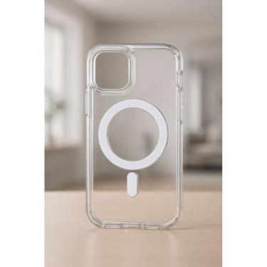 Imagem de CAPINHA IPHONE MAGNETICA CARREGAMENTO INODUÇAO APPLE TRANSPARENTE ANTIQUEDA PROTEÇAO (iPhone 14 Pro)