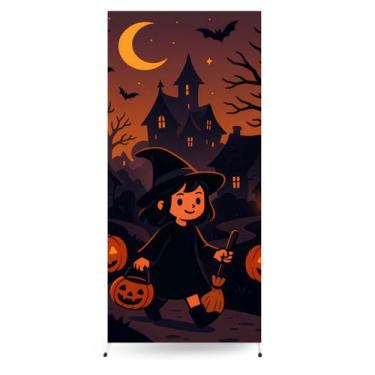 Imagem de Painel Romano Lateral 0,90mx 2,20m Halloween - Fadrix, PLHAL0028