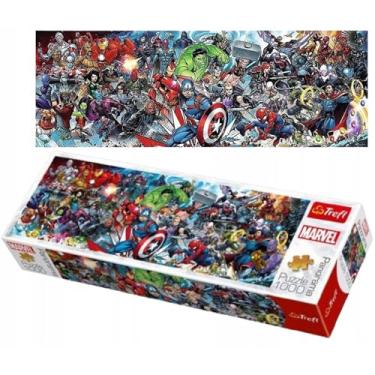 Imagem de 1000 peças Panorama - Junte-se ao universo Marvel