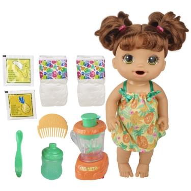 Imagem de Boneca Magic Mixer Boneca Tropical com Acessórios de Liquidificador para Crianças Acima de 3 Anos, Baby Alive