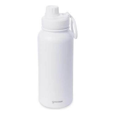 Imagem de Garrafa Térmica Fresh 950ml Gocase - Branca Clear