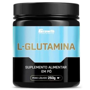 Imagem de Glutamina Pura 250g Original Growth Supplements, Sem Sabor