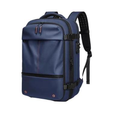 Imagem de Mochila de Viagem Masculina de Grande Capacidade - Compatível com Lapt