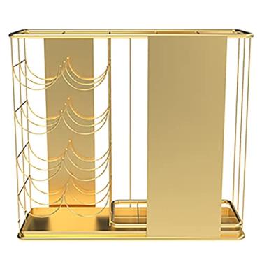 Imagem de Guarda-chuva de barril com suporte para guarda-chuva, organizador de guarda-chuva com bandeja de gotejamento removível, suporte de guarda-chuva de ventilação aberta, armazenamento de guarda-chuva para