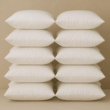 Imagem de Almofada Refil de 45x45 Enchimento Silicone Macio Aumofada Fofinha Ant