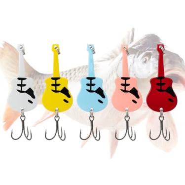 Imagem de Iscas de pesca para robalo, iscas compactas de água salgada - Iscas de natação realistas de lantejoulas para pescadores marítimos, riachos de água doce, rio, lago, reservatório, lagoa