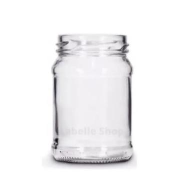 Imagem de Kit 3 unidades - Pote de vidro Redondo AZ- F100-200ml - Sem as Tampas