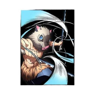 Imagem de Pôster De Arte De Parede Do Anime Demon Slayer Nezuko Tanjiro Pintura 