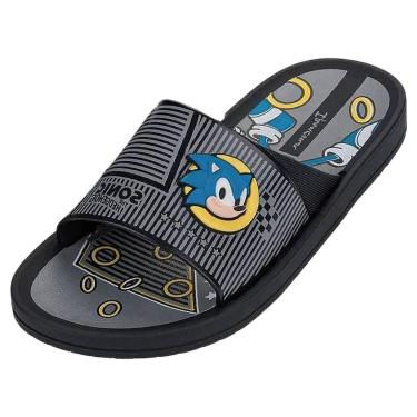 Imagem de Chinelo Slide Dia a Dia Infantil Menino Sonic Ipanema Kids-Masculino