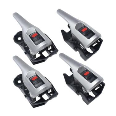 Imagem de Maçaneta interna da porta dianteira traseira esquerda ou direita Compatível com Toyota Corolla Matrix 1.8L 2009-2015 ou Scion XB XD 2008-2013 2.4L(Left X2 Right X2)