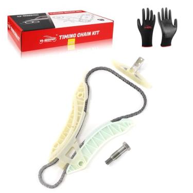Imagem de YA-MAYPAY Kit de corrente de distribuição para mini cobre R55 R56 R57 W/guia e tensor 11318618317 11317546697 11317534833 11317568241 (AMP-S1402-A)