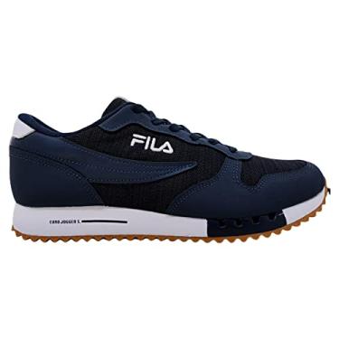 Imagem de Tênis Euro Jogger Sport, Fila, Masculino, Marinho/Branco, 39