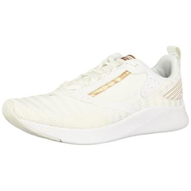 Imagem de New Balance DynaSoft Beaya V1 Tênis de corrida feminino, Branco/cobre metálico, 5 Wide