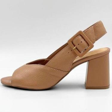 Imagem de Sandália Bottero Salto Bloco Casual Feminina-Feminino