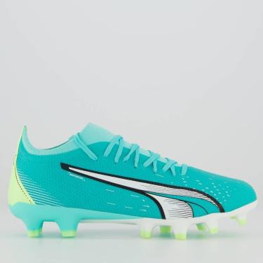 Imagem de Chuteira Puma Ultra Match FG/AG Campo Verde-Unissex