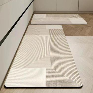 Imagem de Tapetes De Cozinha Antiderrapantes E Laváveis VIKAMA, Carpete De Terra