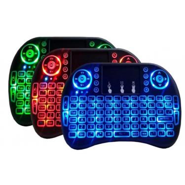 Imagem de Mini Teclado Wireless Mini Keyboard Usb Sem Fio Com Touch
