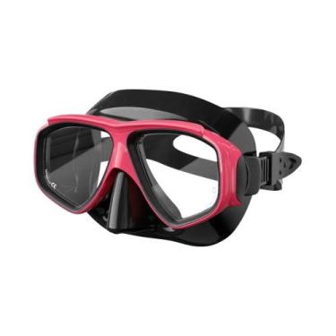 Imagem de Máscara De Mergulho Em Silicone Antiembaçante Com Proteção UV Para Adu