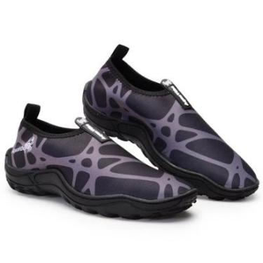 Imagem de Sapatilha Neoprene Aquática Unissex Solado Tratorado Antiderrapante Esportes Aquatico Trilhas-Unissex