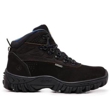 Imagem de Bota Coturno Masculino Adventure Trabalho Trilha Couro Legitimo-Masculino