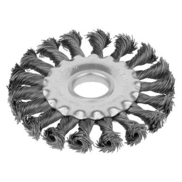 Imagem de Escova de Aço Circular Torcida 115mm para Esmerilhadeira - Generic