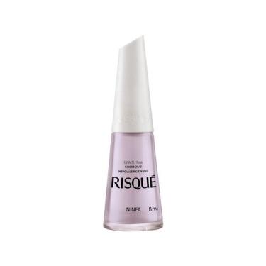 Imagem de Esmalte Cremoso Ninfa 8ml - Risqué - Risque, Rosa, 8ml