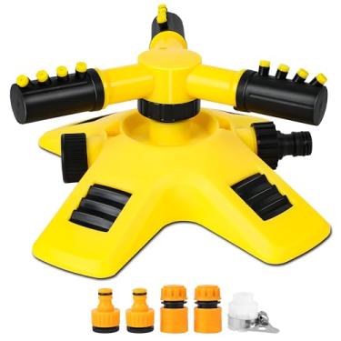 Imagem de Aspersor de Jardim Giratório de 360 °, Sistema de Irrigação de Aspersor de Gramado, Aspersor de Irrigação de Jardim, Sistema de Irrigação Do Jardim, Vários Modos de Jato de Água