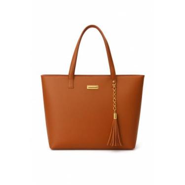 Imagem de Bolsa Sacola Feminina de Ombro Grande Dia a Dia espaçosa Elegante para