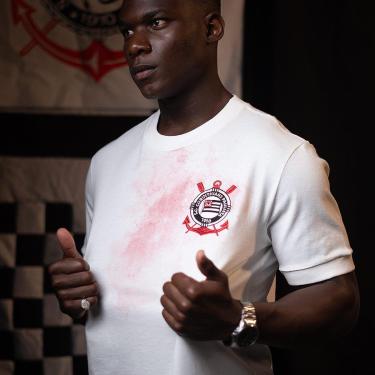Imagem de Camisa Corinthians Sangue Retrô Zé Maria 1983 Off-white Masculina-Masculino